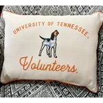 Tennessee Volunteers Vintage Mascot Pillow + Piping Orange