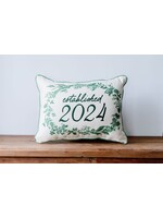 Leafy Established Pillow + Wreath Piping - 2024