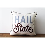 HAIL STATE HERITAGE PILLOW + PIPING