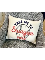 TAKE ME TO SWAYZE FIELD PILLOW + PIPING