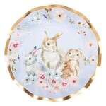 Sophistiplate/Simply Baked Wavy Salad Plate Charming Easter/8pkg