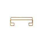 CASAFINA LIVING Low Metallic Riser 4"x11" Marrakesh - Gold