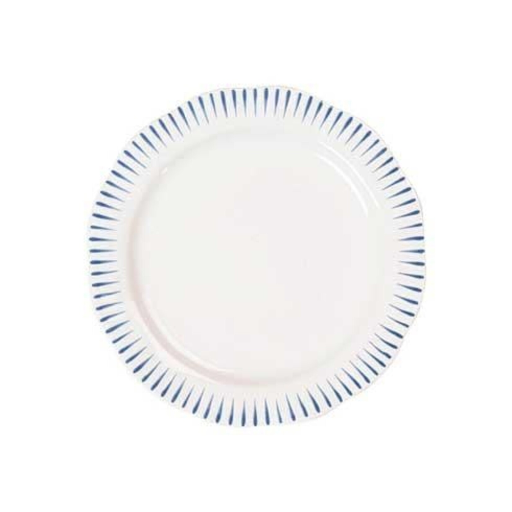 Juliska Sitio Stripe Dessert/Salad Plate - Delft Blue