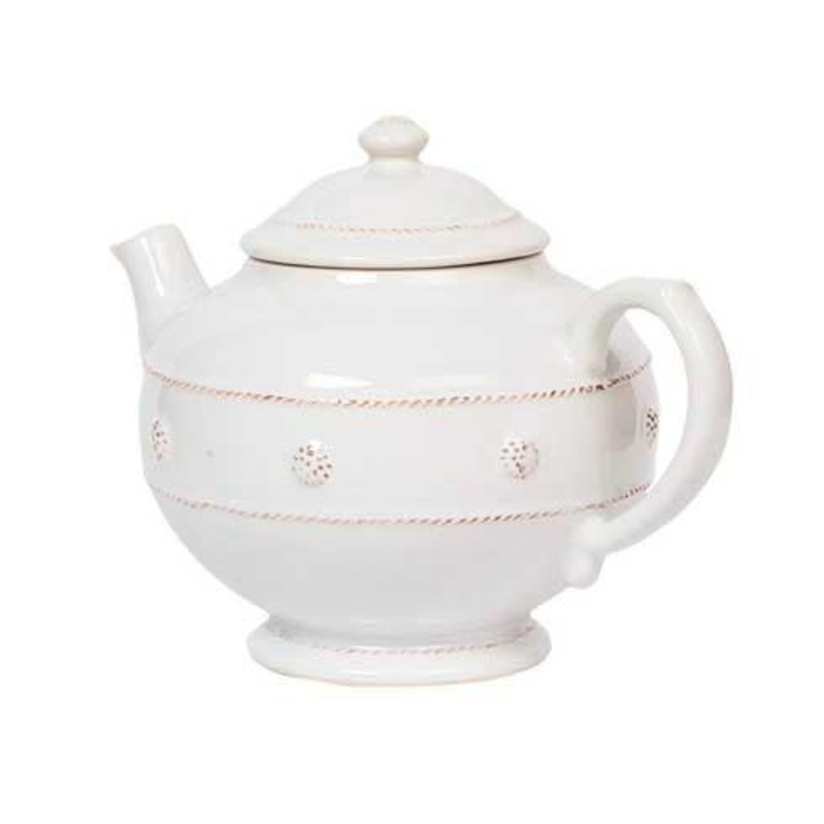Juliska Berry & Thread Teapot - Whitewash
