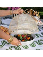 Juliska Tuileries Garden Mesh Round Food Cover Set/2pc - Natural