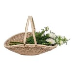 Juliska Provence Rattan Gathering Basket - Whitewash