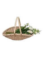 Juliska Provence Rattan Gathering Basket - Whitewash