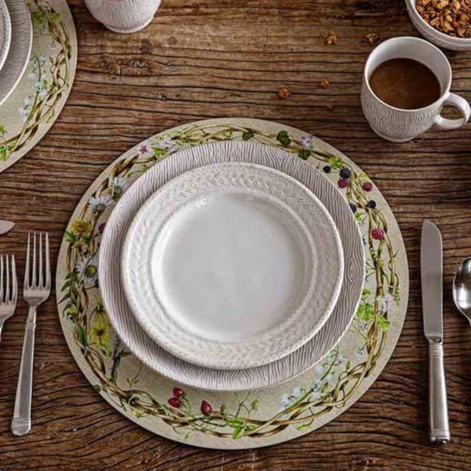 Juliska Meadow Walk Placemat Set/4 - Multi