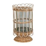 Juliska Provence Rattan 11.5" Hurricane - Whitewash