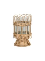 Juliska Provence Rattan 8.5" Hurricane - Whitewash