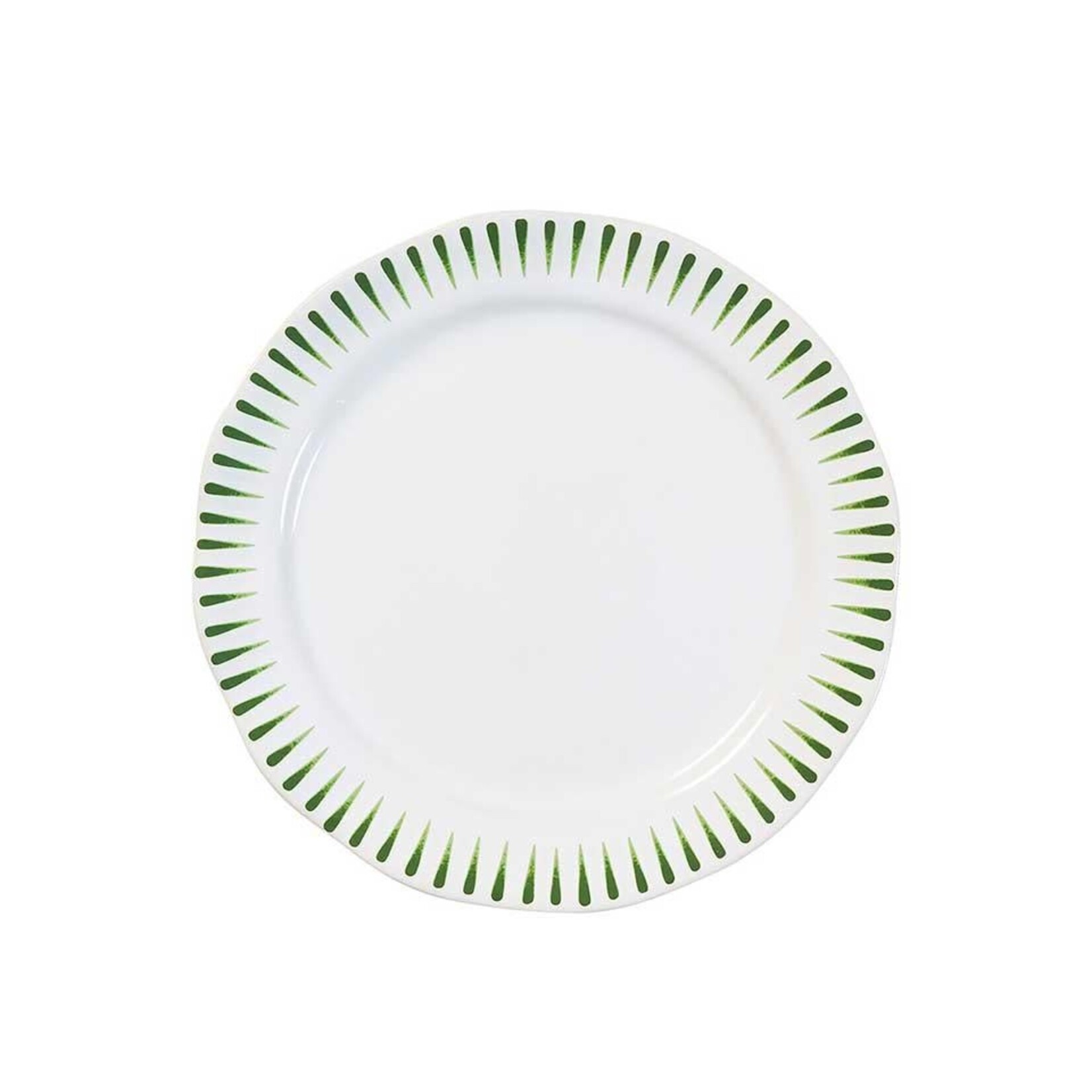 Juliska Sitio Stripe Dessert/Salad Plate - Basil