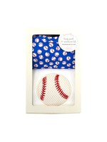 3 Marthas Baseball Basic Bib & Burp Box Set