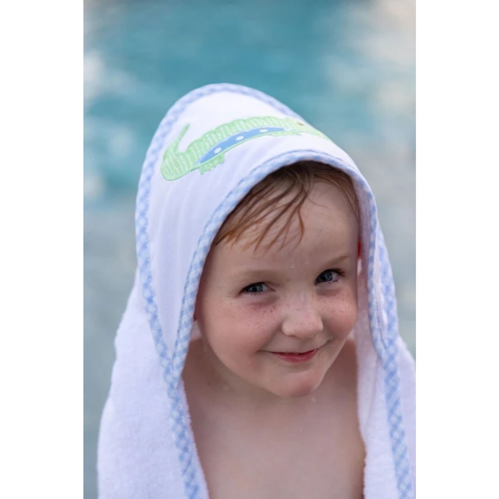 3 Marthas Alligator Hooded Towel Set