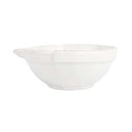 VIETRI Lastra White Medium Mixing Bowl