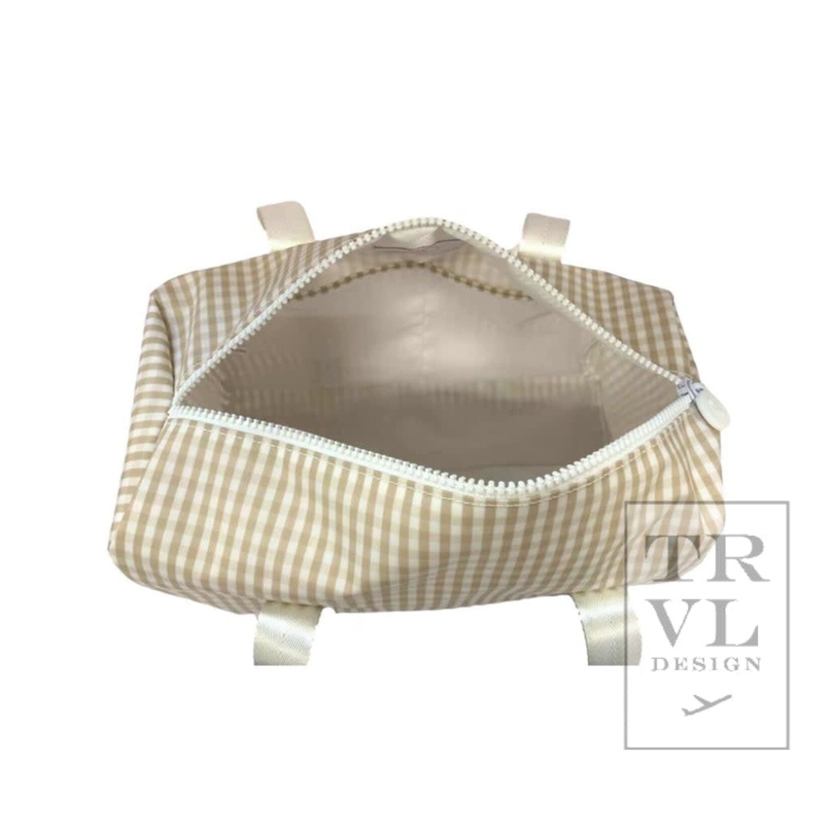 TRVL Design Mini Packer - Gingham Khaki