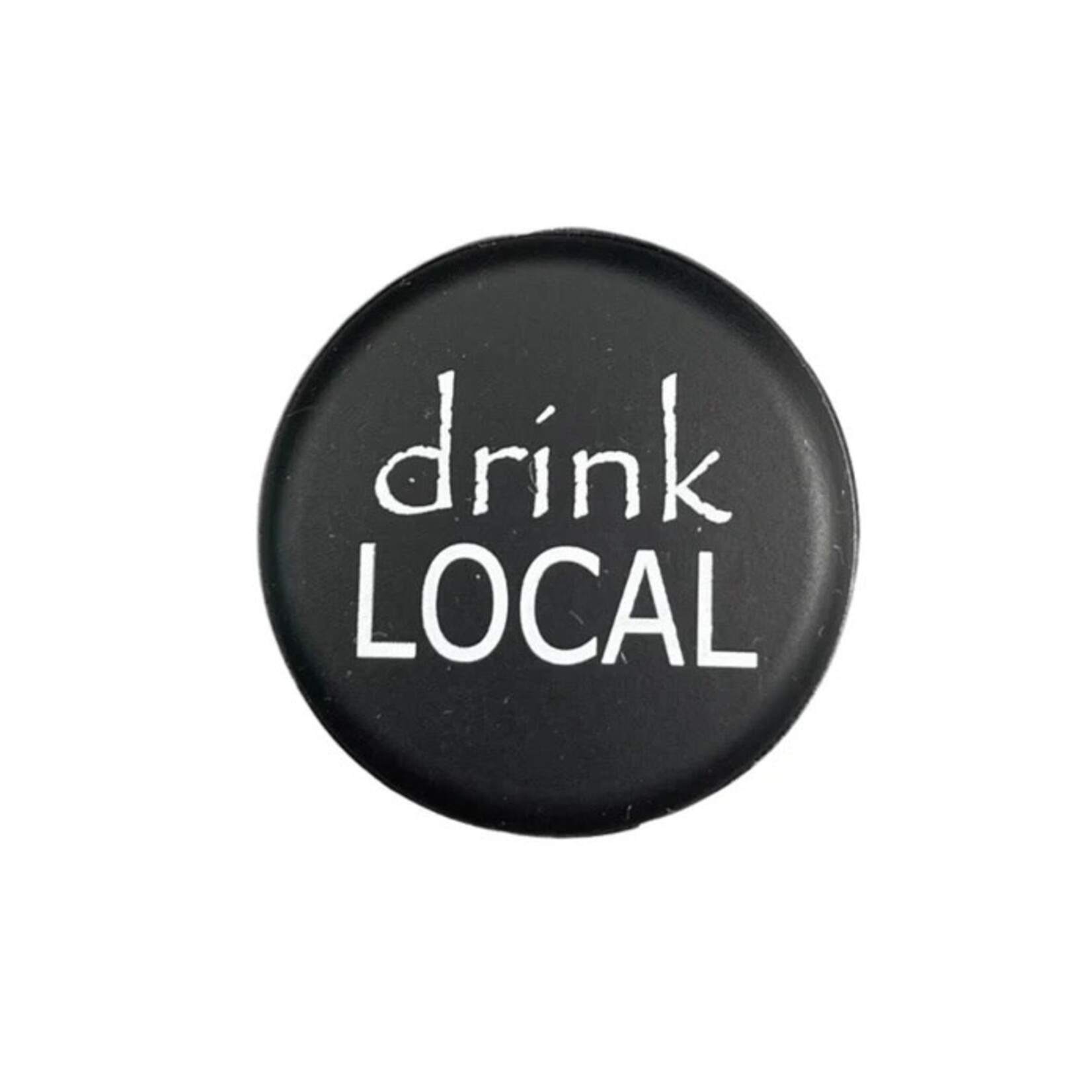 CapaBunga Slogan Cap - Drink Local - Black Cap with White Logo