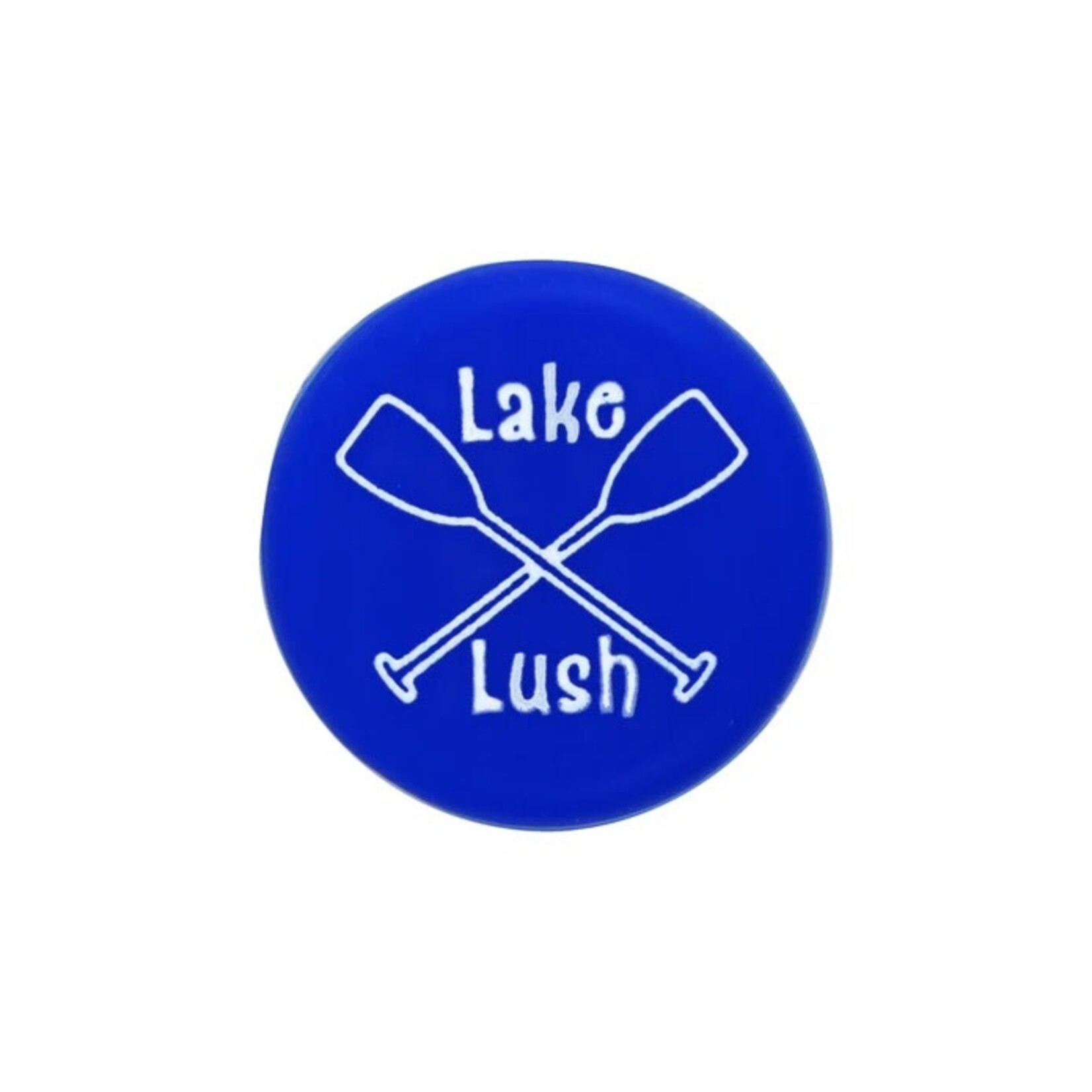 CapaBunga Slogan Cap - Lake Lush - Royal Blue Cap with White Logo