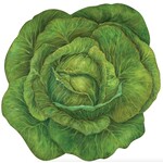Hester & Cook Die-cut Cabbage Placemat - 12 sheets