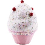 December Diamonds 10 inch Pink Cupcake