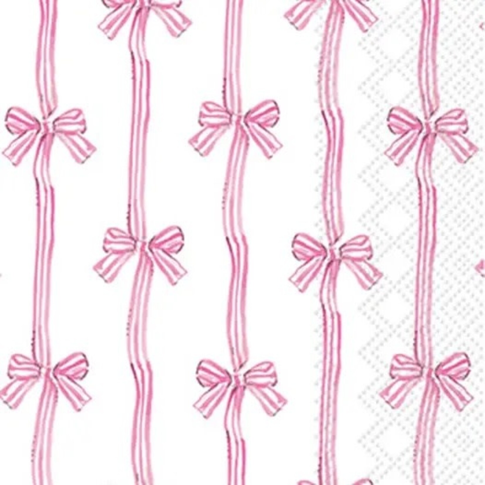 BOSTON INTERNATIONAL Guest Towel Pack of 16 Baby Toile Pink