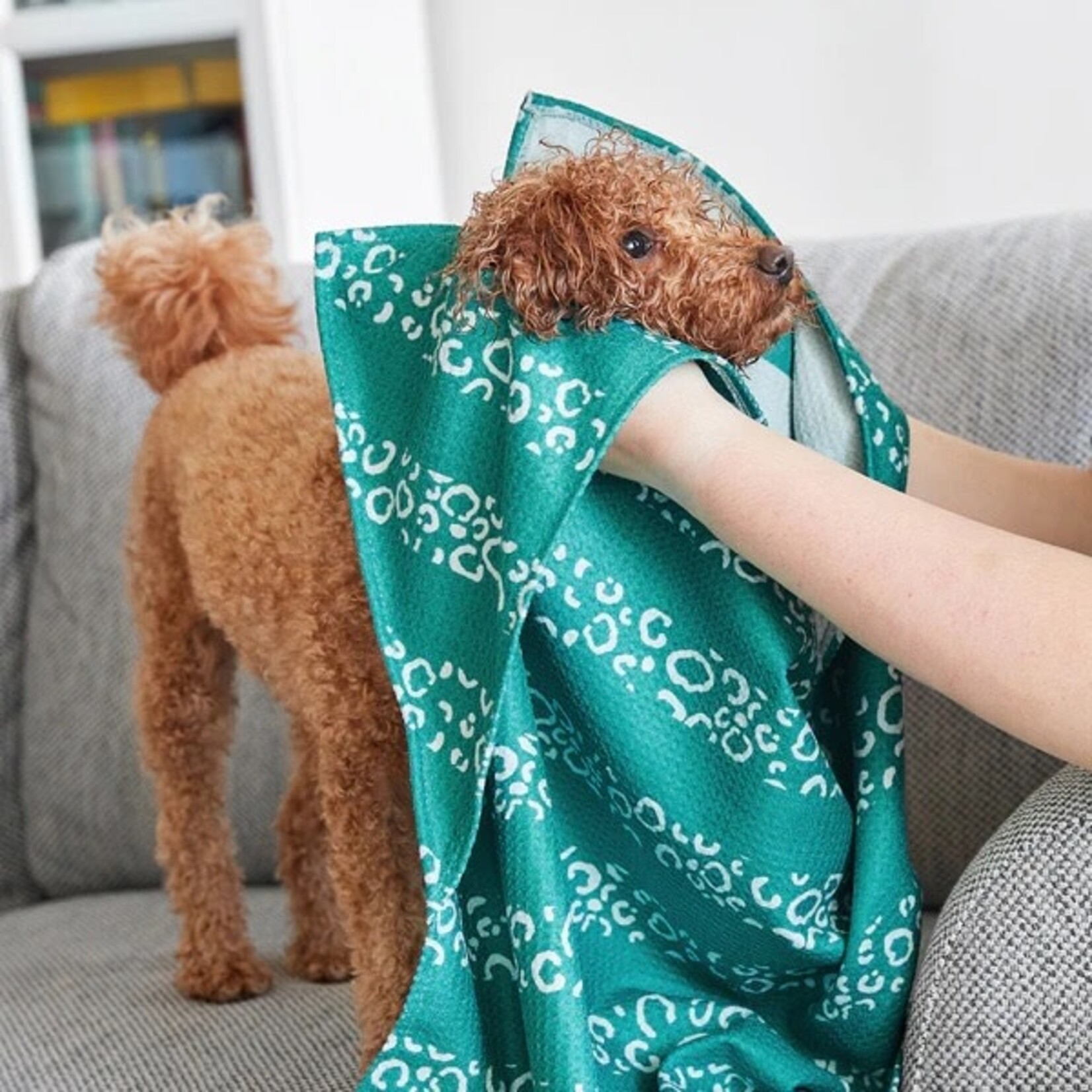 Dock & Bay WOOFS GO WILD - DOG TOWEL