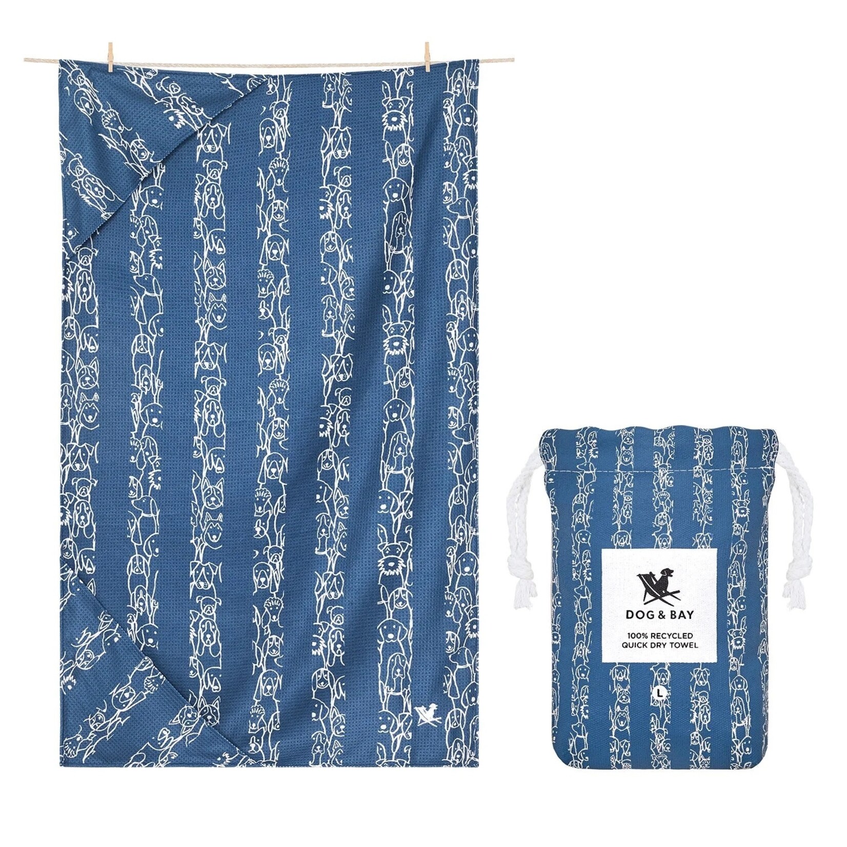 Dock & Bay PUPPY PARTY - DOG TOWEL