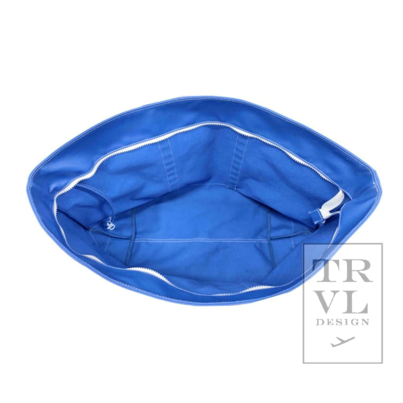 TRVL Design Maxi Tote - Coated Canvas - Blue Bell