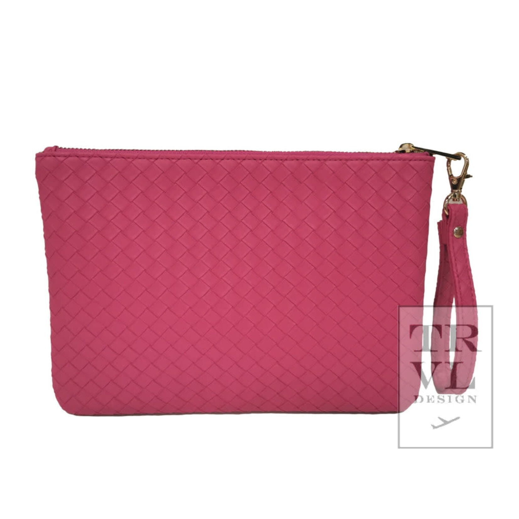 TRVL Design Luxe GoGo Wristlet - Woven Dahlia