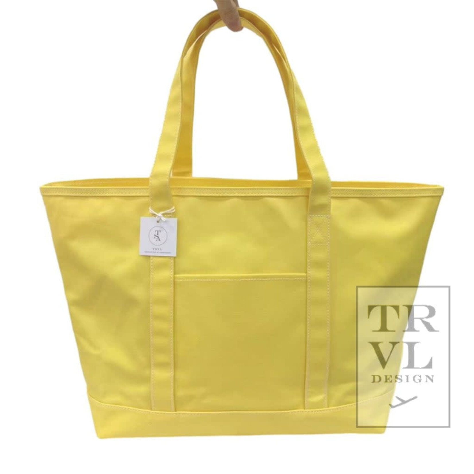 TRVL Design Maxi Tote - Coated Canvas - Daffodil