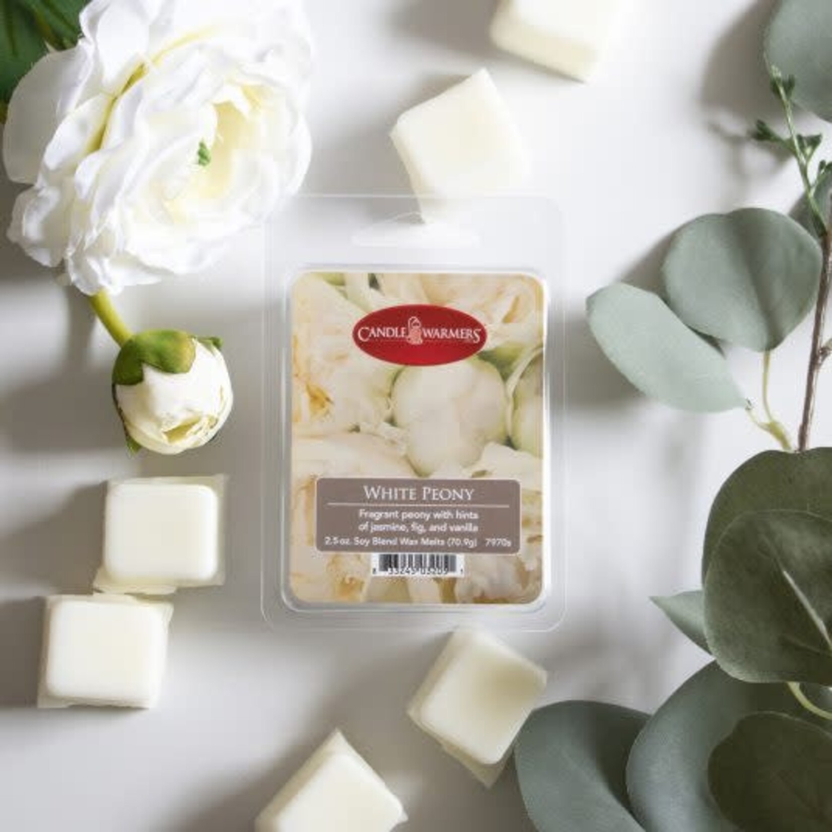 Candle Warmers 2.5 oz Wax Melt White Peony