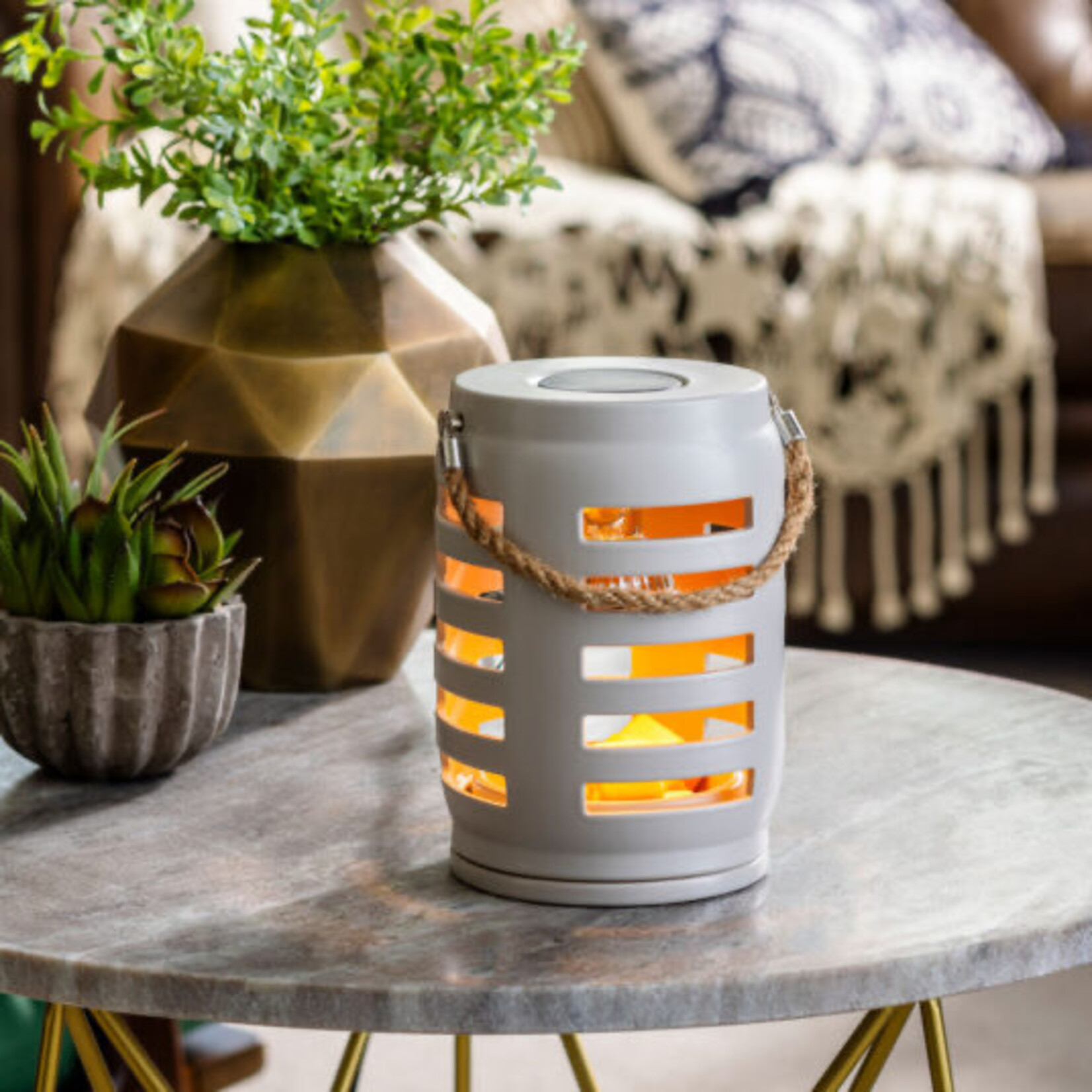 Candle Warmers Canopy Illumination Fragrance Warmer Shutter Lantern