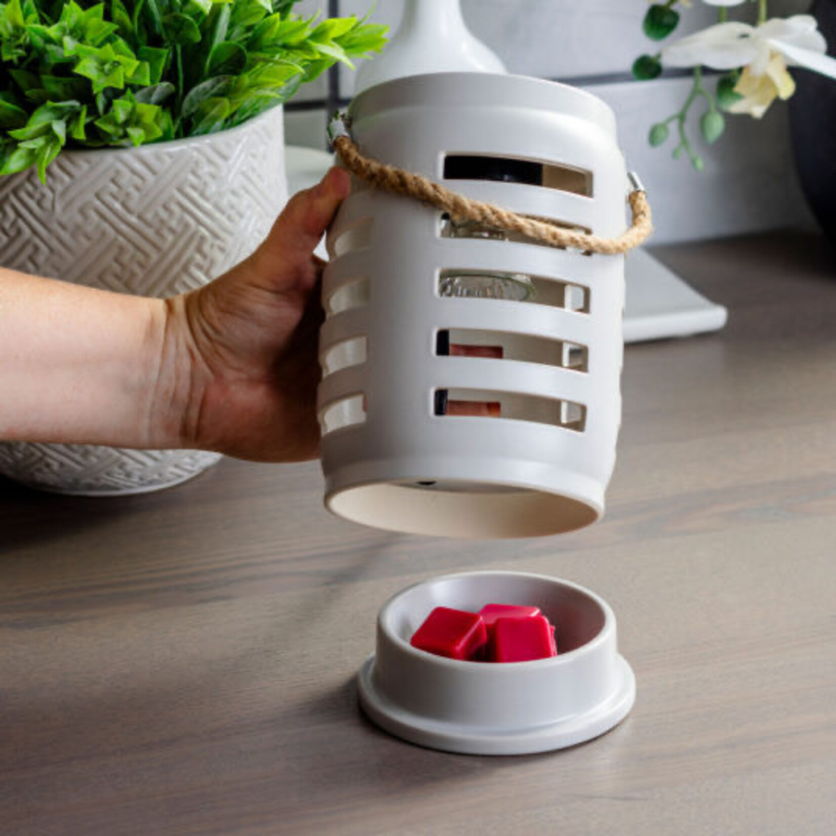 Candle Warmers Canopy Illumination Fragrance Warmer Shutter Lantern