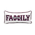 MS State FAMILY Pillow (12x24)
