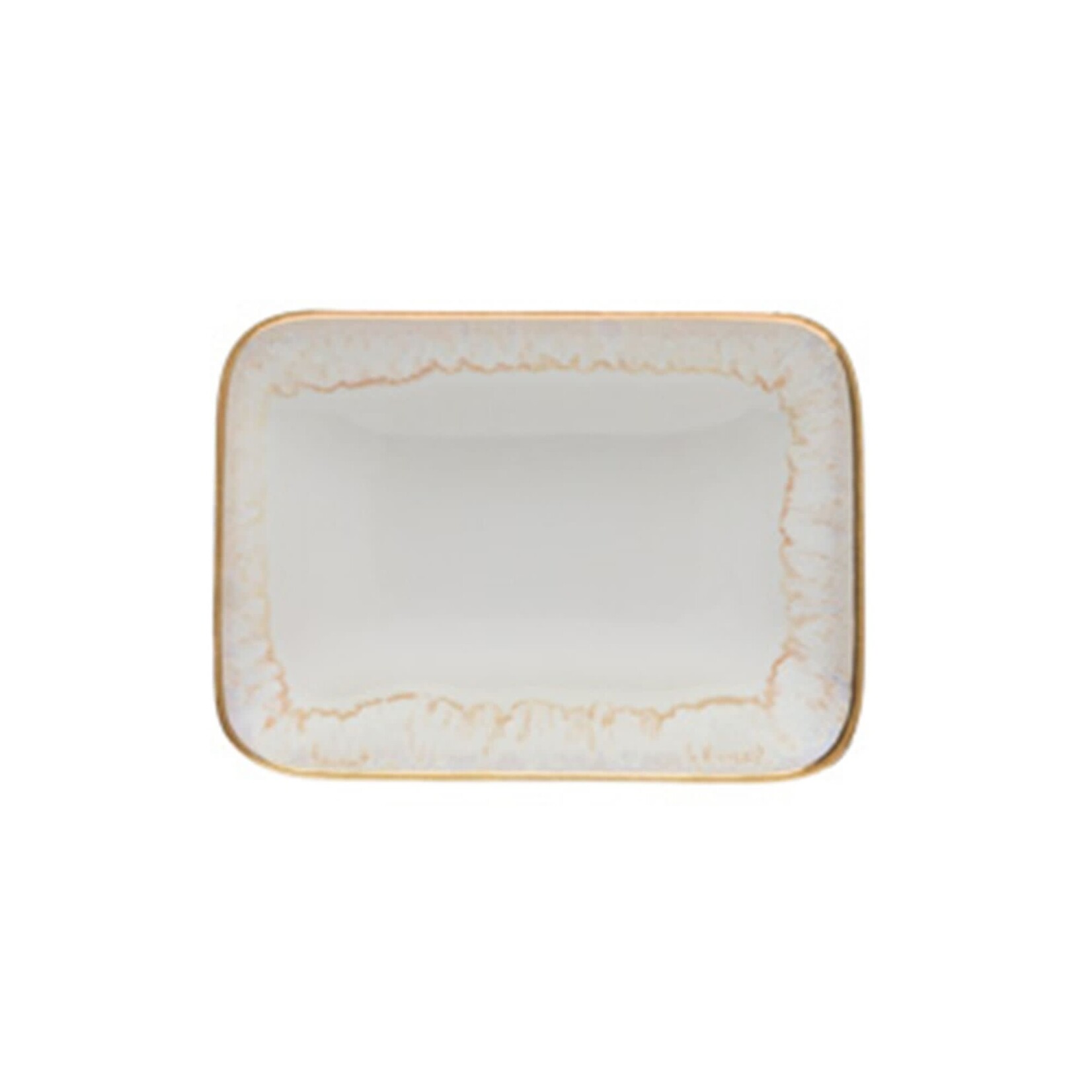 CASAFINA LIVING Taormina Bath Soap Dish 5" - White
