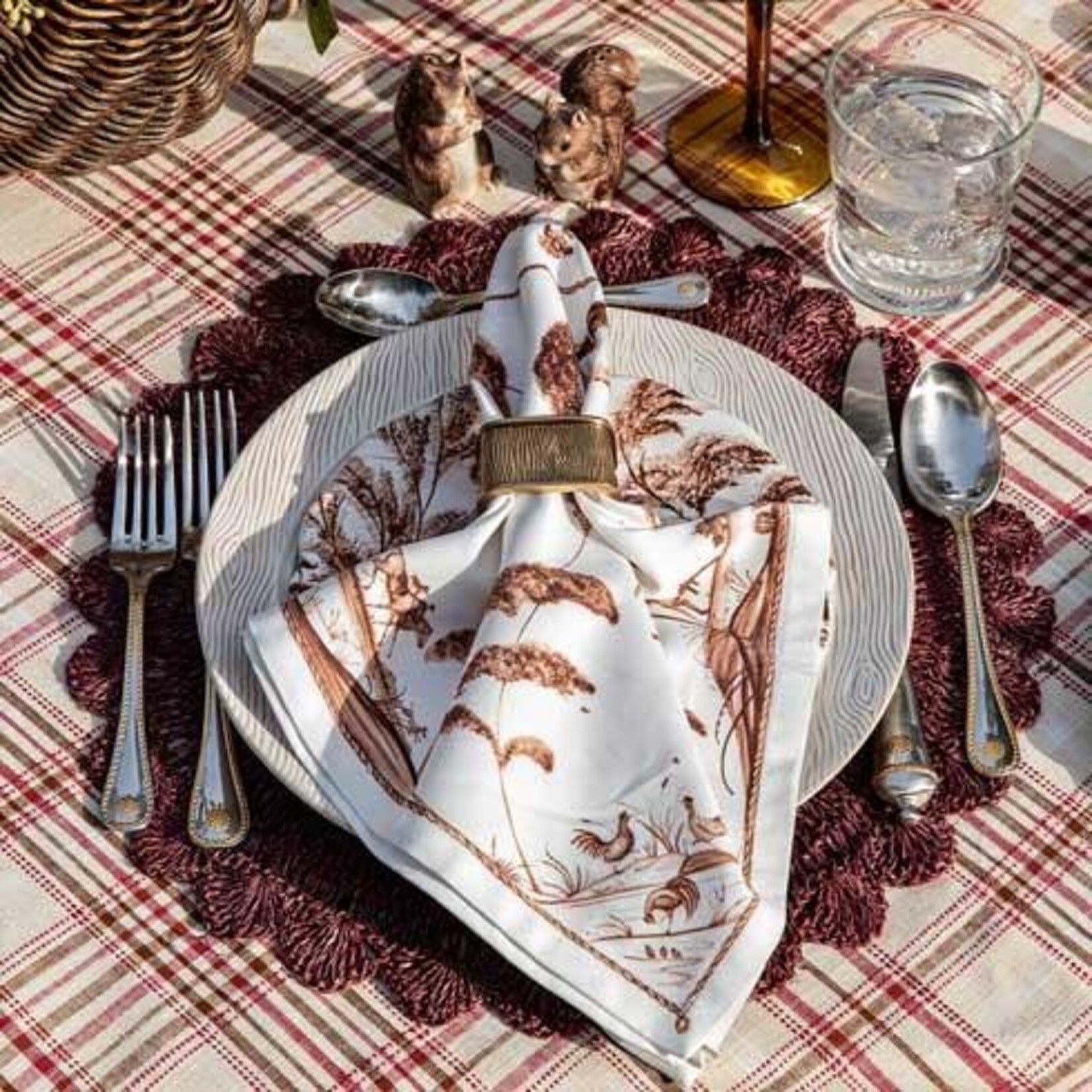 Juliska Country Estate Harvest Napkin - Sepia