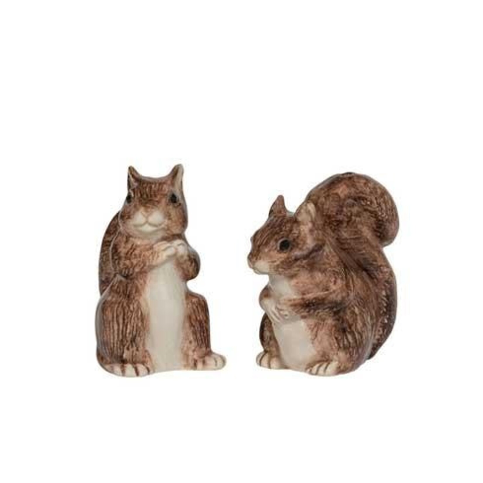 Juliska Clever Creatures Squirrel Salt and Pepper Set/2pc - Zelda & Scott