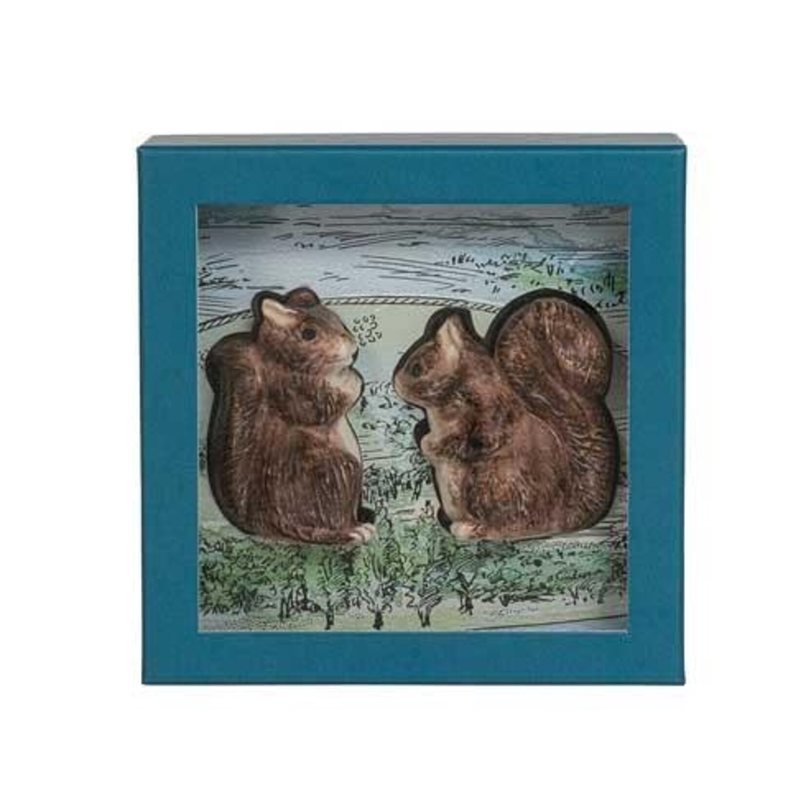Juliska Clever Creatures Squirrel Salt and Pepper Set/2pc - Zelda & Scott