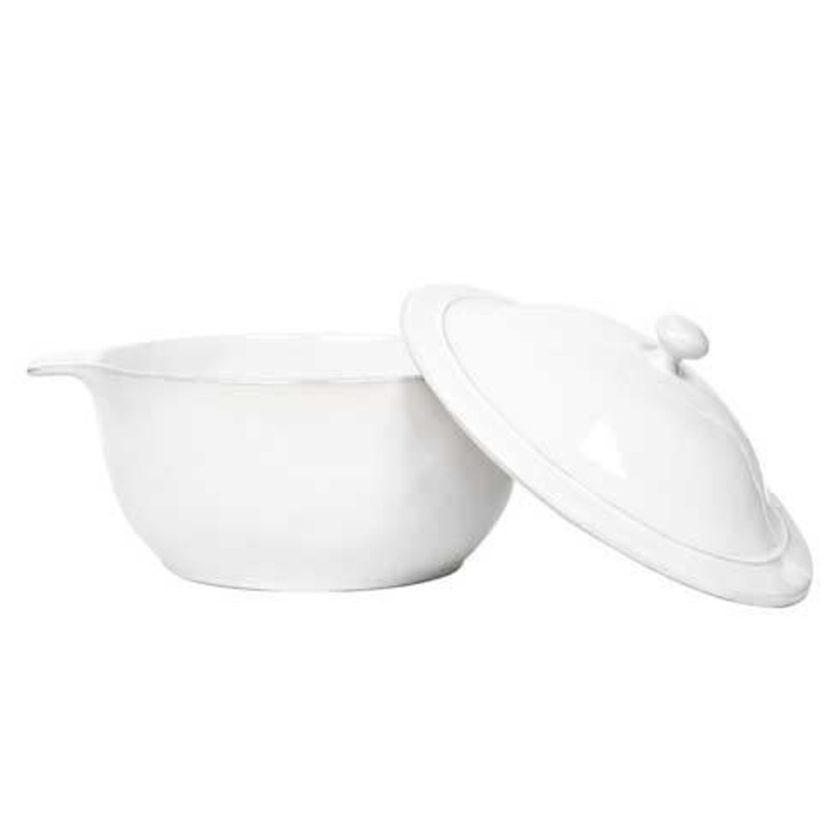 Juliska Puro Lidded Casserole - Whitewash