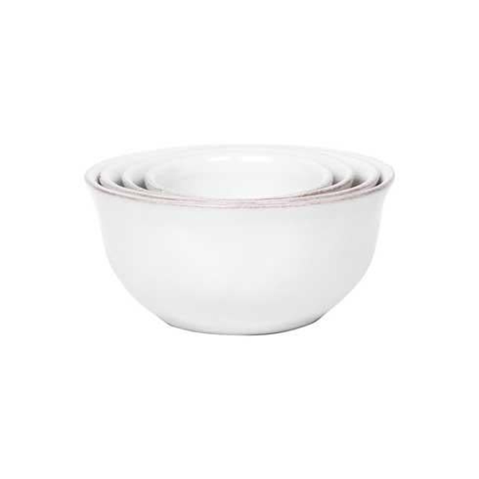 Juliska Puro Nesting Prep Bowls Set/4 - Whitewash