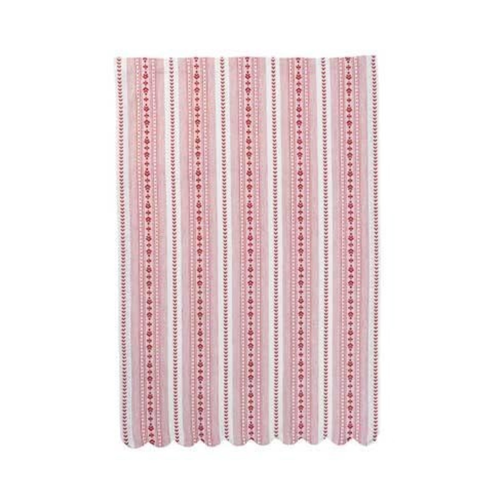 Juliska Villa Stripe Kitchen Towel Set/2 - Red/White