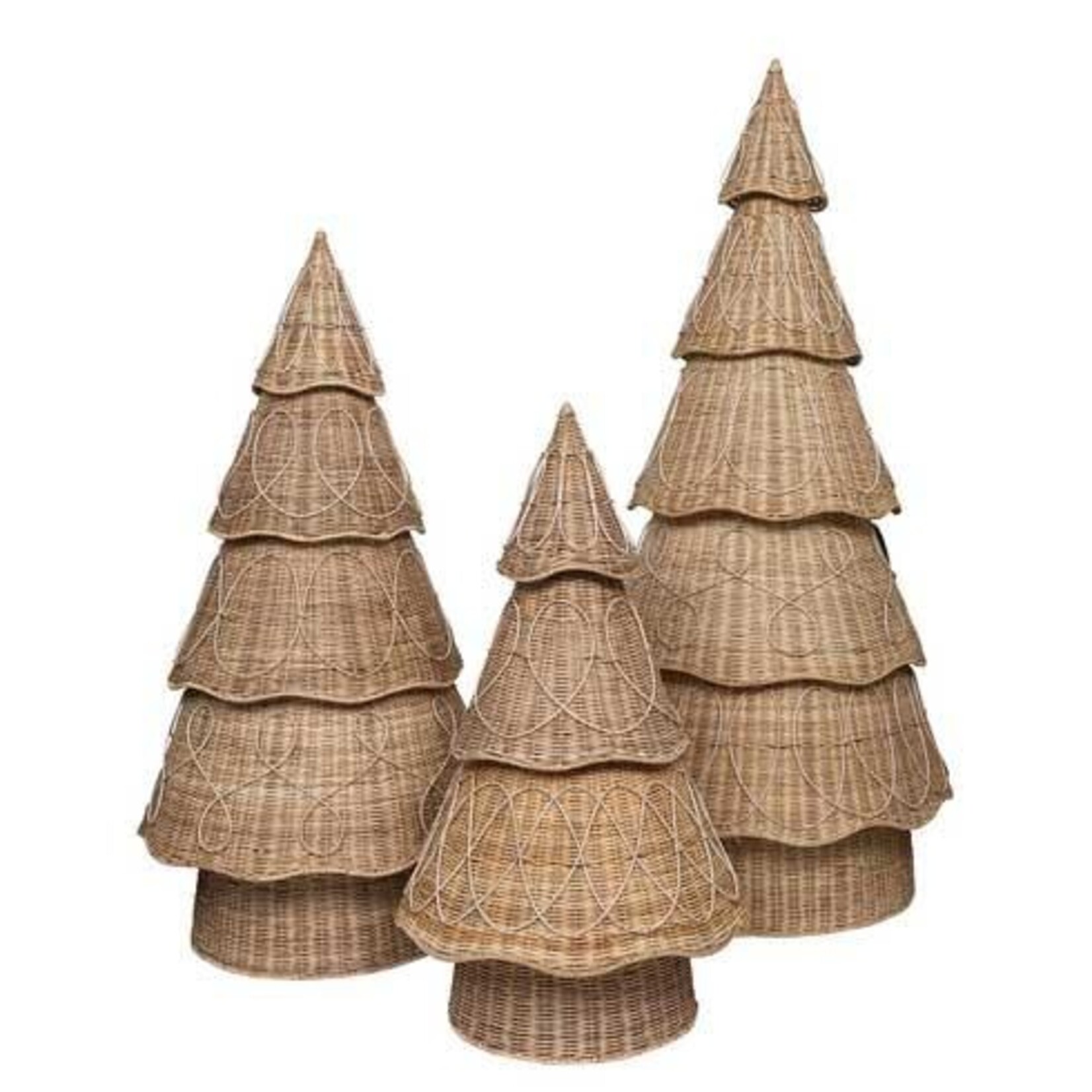 Juliska Provence Rattan 3' Tree - Whitewash