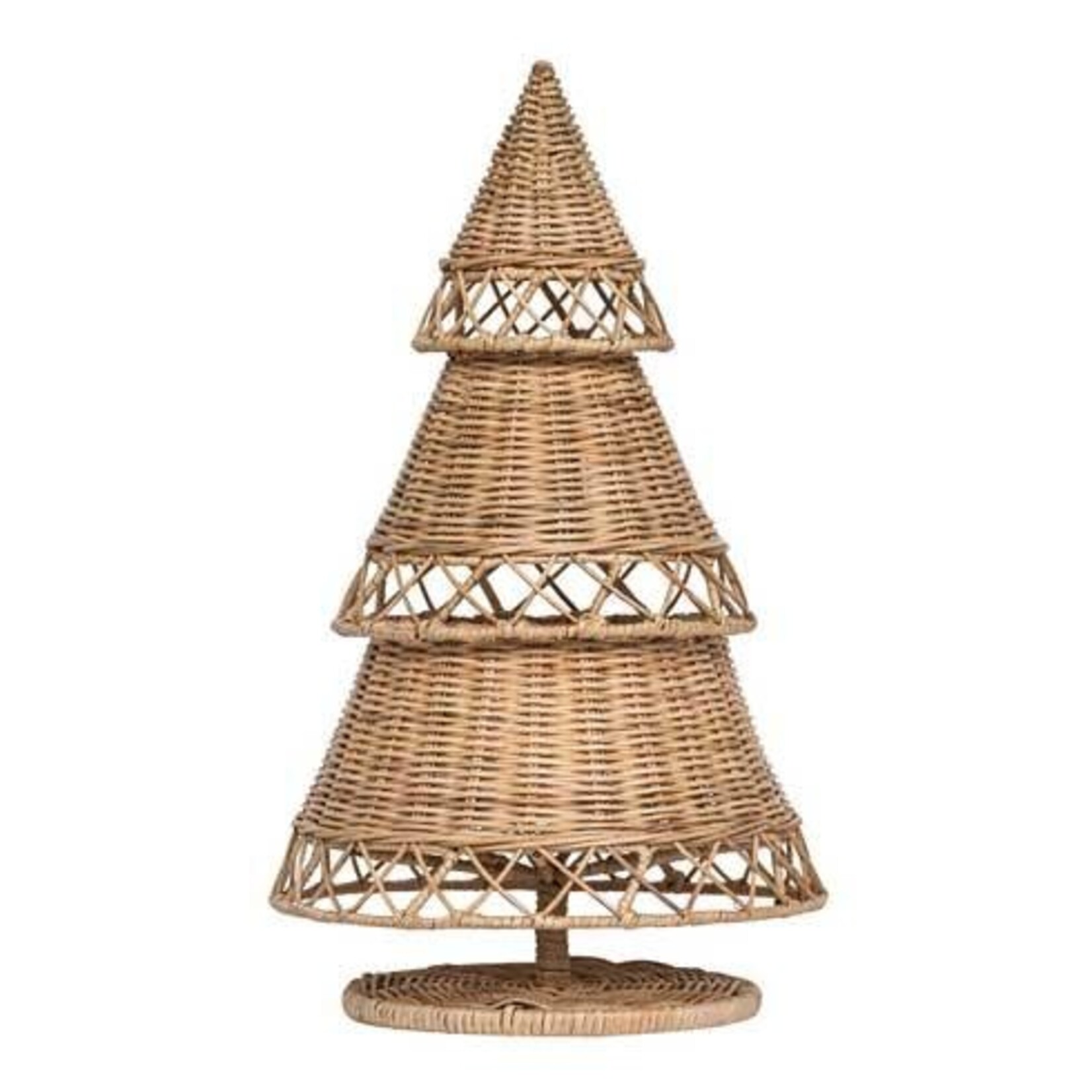 Juliska Provence Rattan 24in Tree, Whitewash