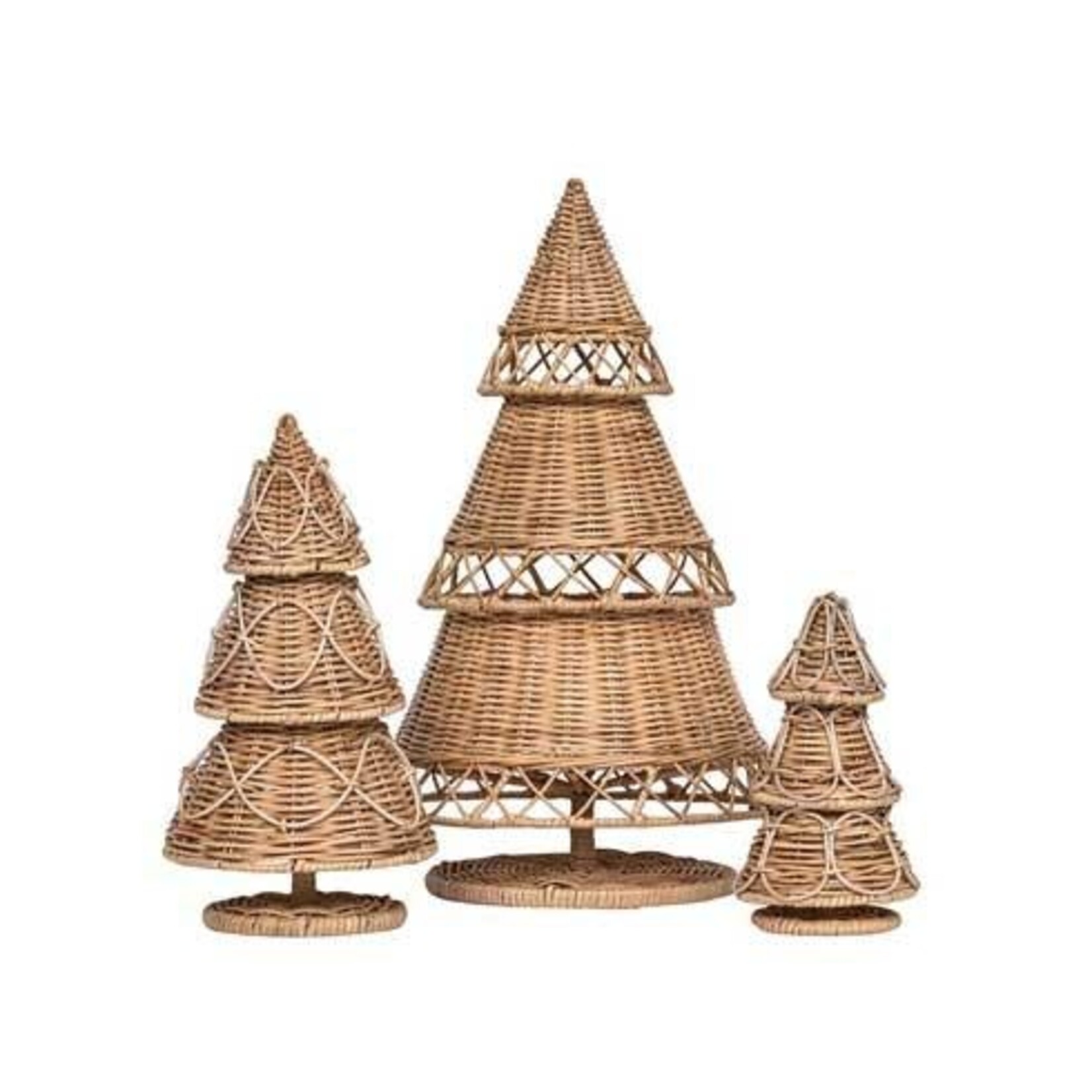 Juliska Provence Rattan 24in Tree, Whitewash