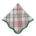 Juliska Merry Tartan Napkin - Red/Green