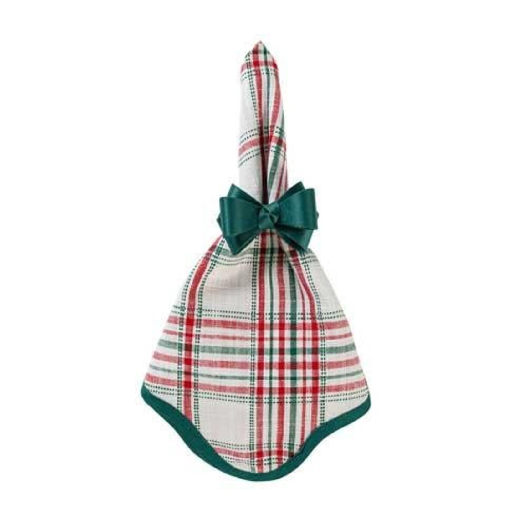 Juliska Merry Tartan Napkin - Red/Green