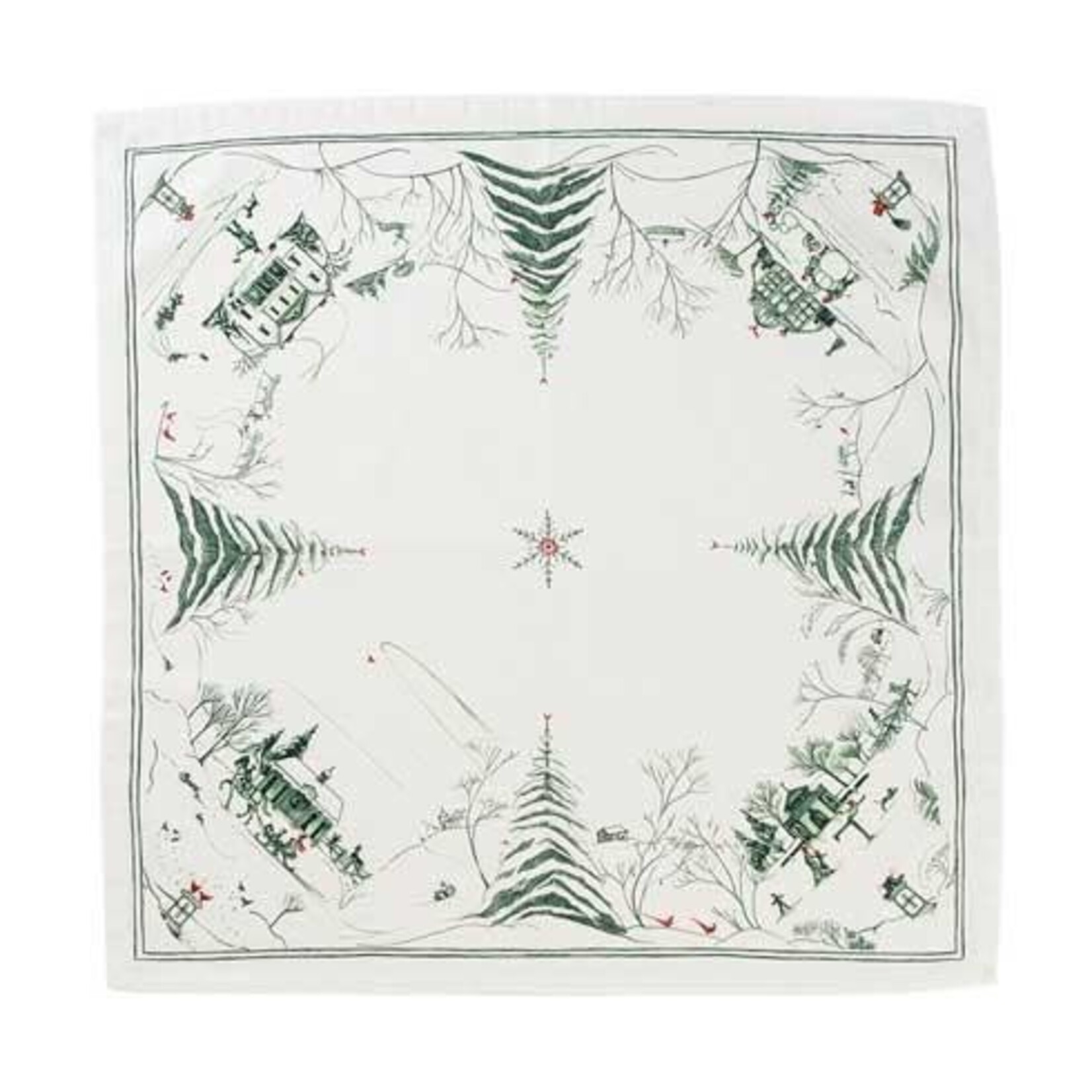 Juliska Country Estate Winter Frolic Napkin - Evergreen