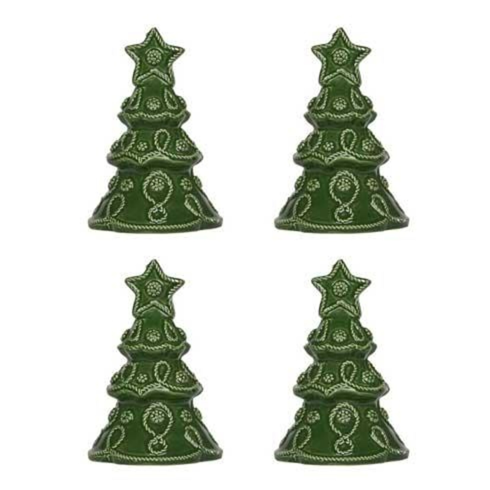 Juliska Berry & Thread Tree Place Card Holder Set/4 - Basil
