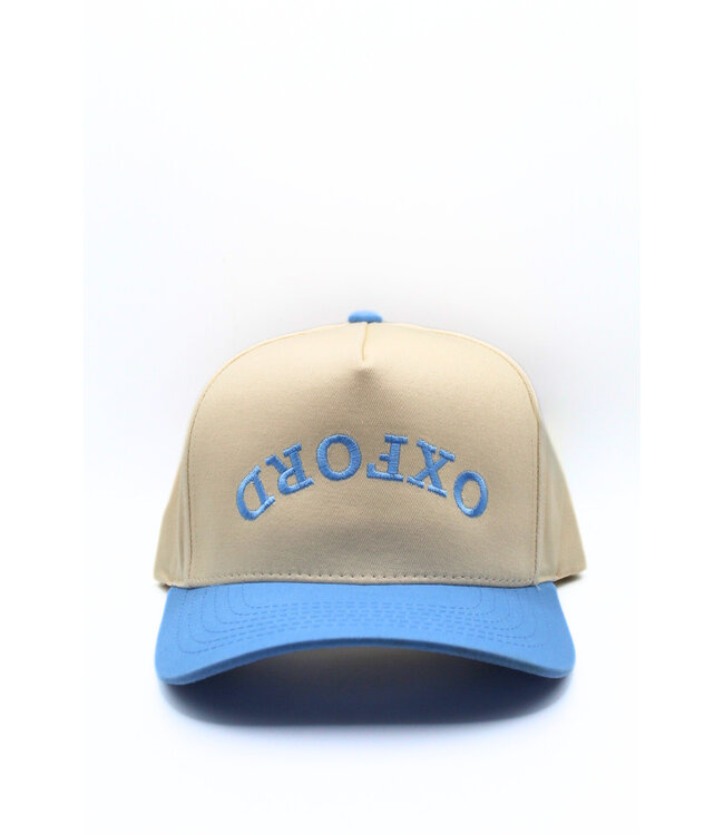 CC HATS - Blue/Cream -Bby Blue Oxford Downside Up