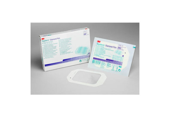 3M Tegaderm Film 1 3/4x 1 3/4 100/bx