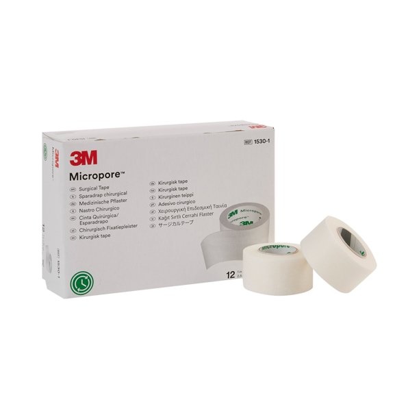 3M Micropore Surgical Tape 1"x10yd  12/bx - Box
